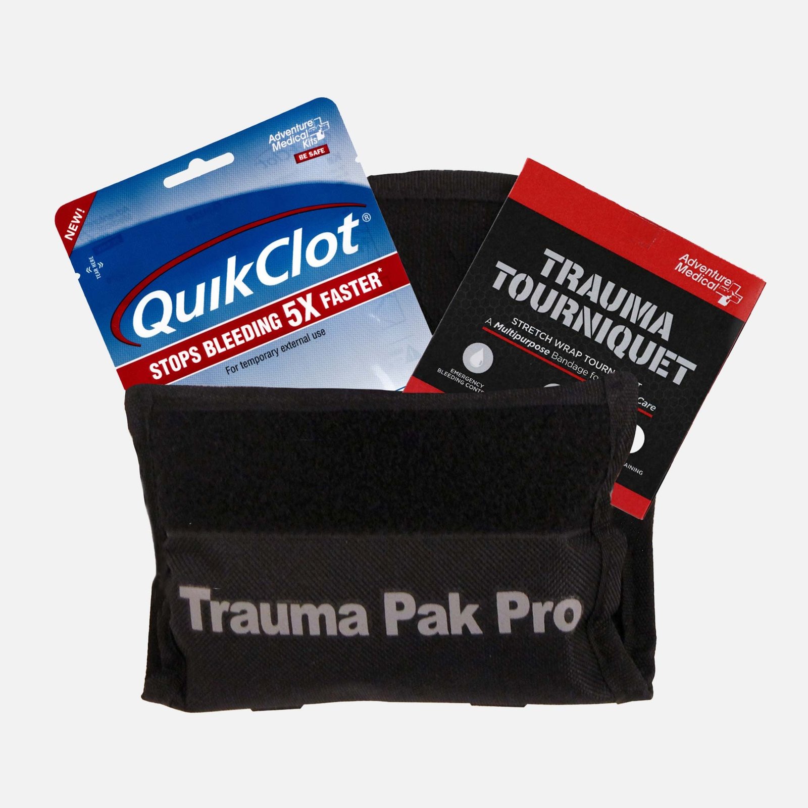 adventure medical kits trauma pak with quikclot 1 kit